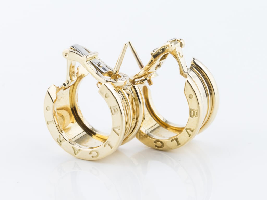 Bvlgari B Zero1 18ct Gold Earrings - Shop Prestige