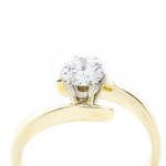 Solitaire Diamond Ring - Image 2