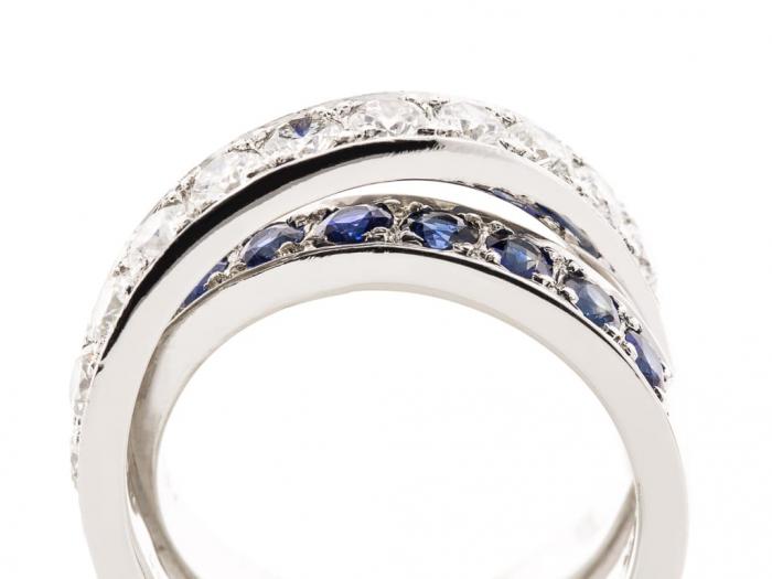 Sapphire and Diamond Ring - Image 3