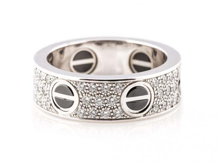 Diamond Cartier Love Ring