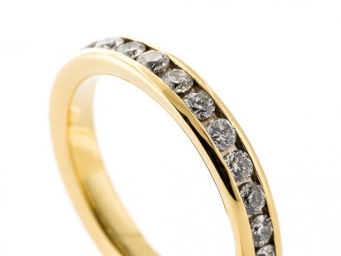 Diamond Full Eternity Ring - Image 2