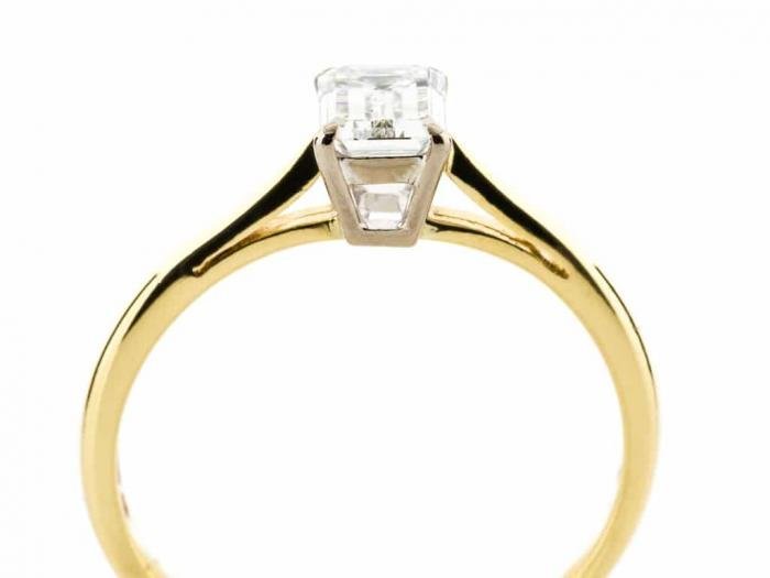 Diamond Solitaire Ring - Image 3