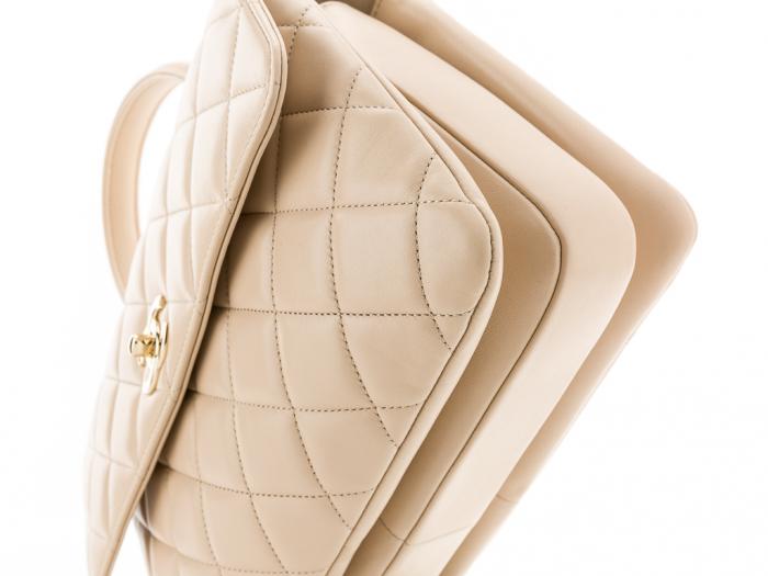 Chanel Flap Bag With Top Handle - Image 3