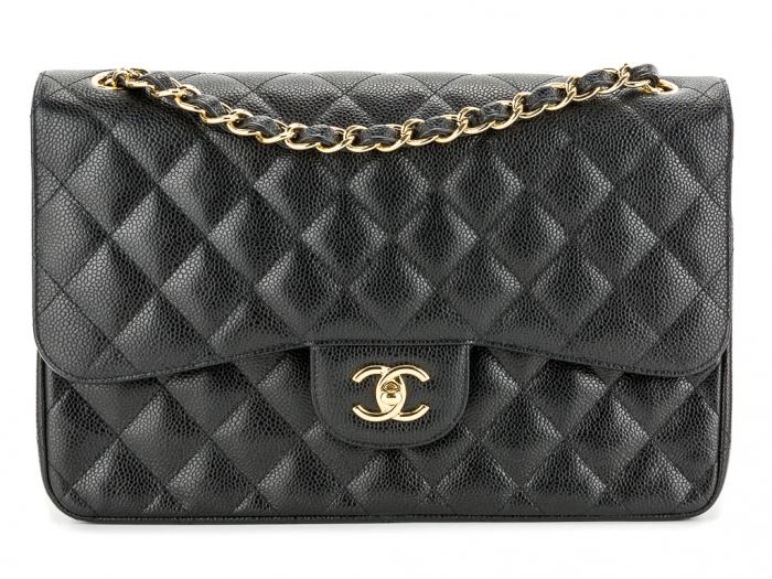 Chanel Caviar Double Flap Bag