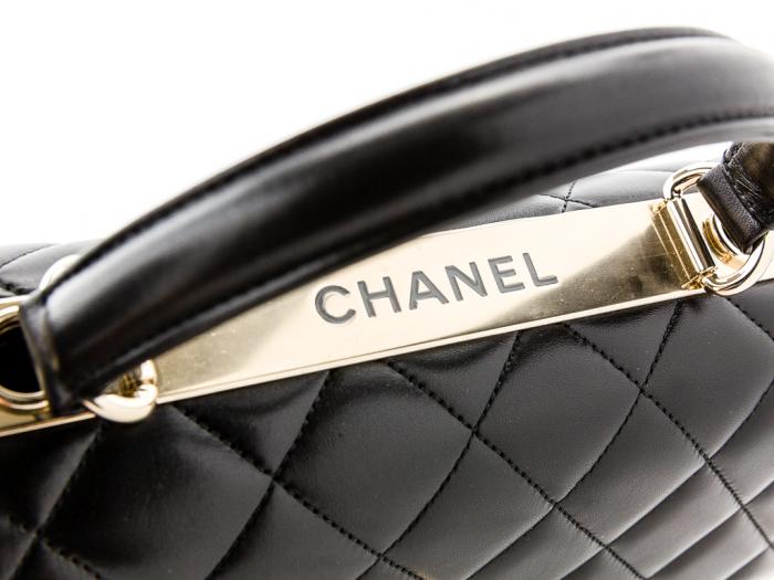 Chanel Flap Bag With Top Handle - Image 4