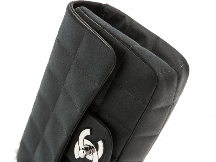 Chanel Satin Flap Bag - Image 3