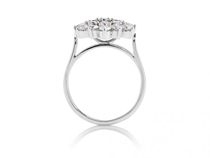 Diamond Cluster Ring - Image 3