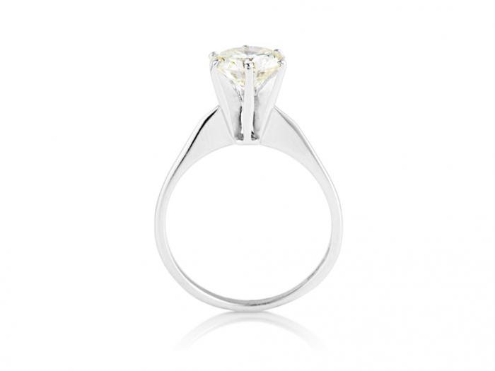 Solitaire Diamond Ring - Image 3