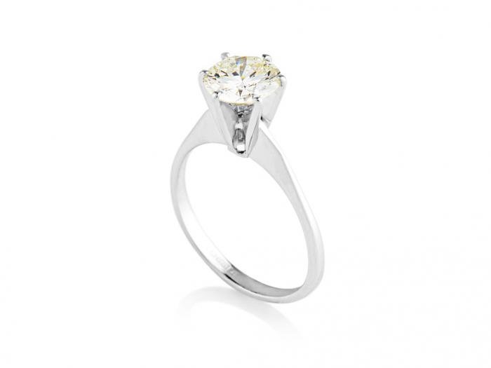 Solitaire Diamond Ring - Image 2