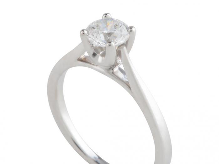 Solitaire Diamond Ring - Image 2
