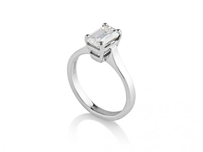 Solitaire Diamond Ring - Image 2