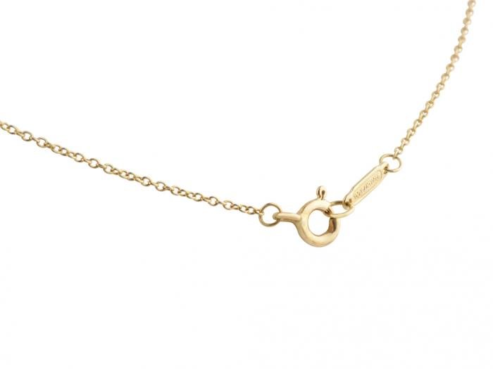 Tiffany & Co Diamond Heart Pendant Necklace - Image 4