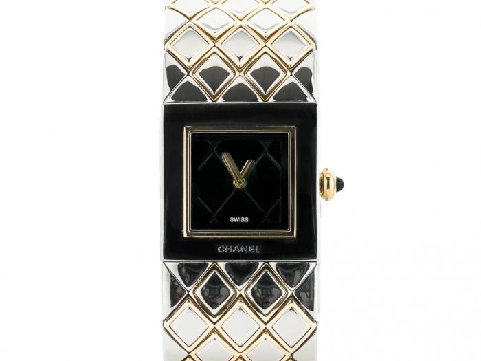 Chanel Matelasse watch pre owned