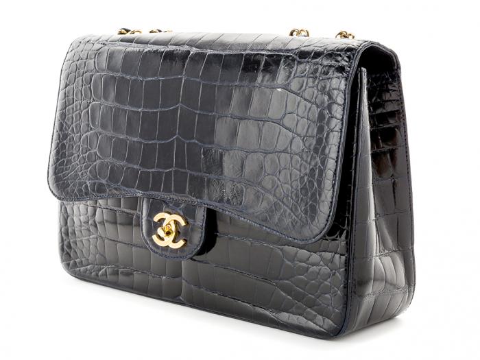 Chanel Alligator Classic Flap Bag - Image 2