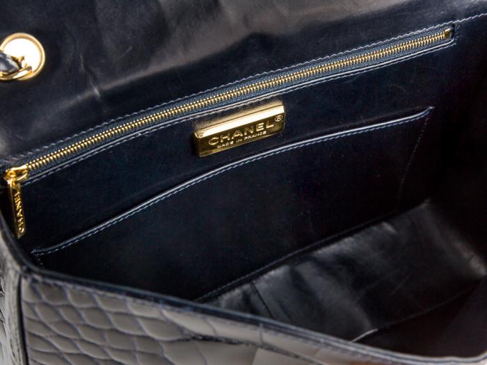 Chanel Alligator Classic Flap Bag - Image 4