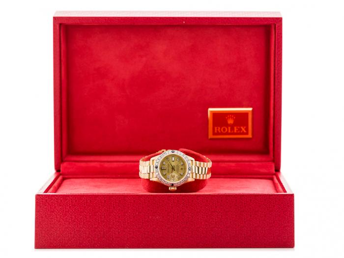 Rolex 18ct Yellow Gold Datejust Watch - Image 5