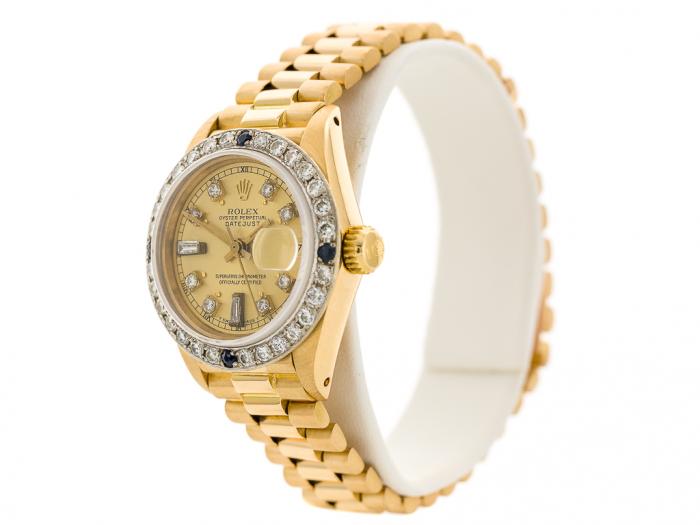 Rolex 18ct Yellow Gold Datejust Watch - Image 2