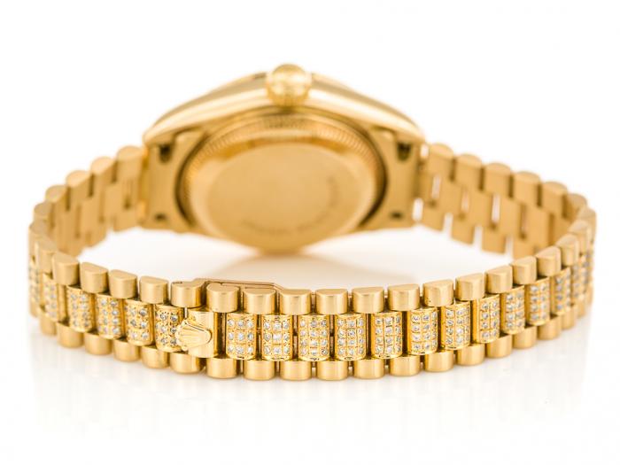 Rolex 18ct Yellow Gold Datejust Watch - Image 3