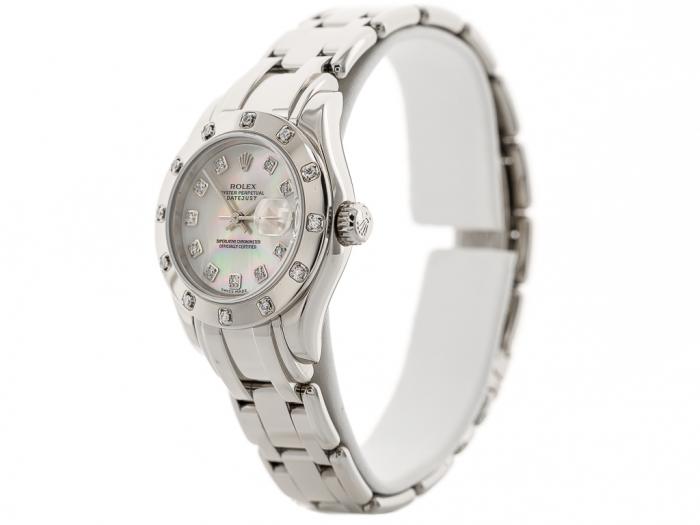 Rolex Lady Datejust 'Pearlmaster' White Gold Watch - Image 2