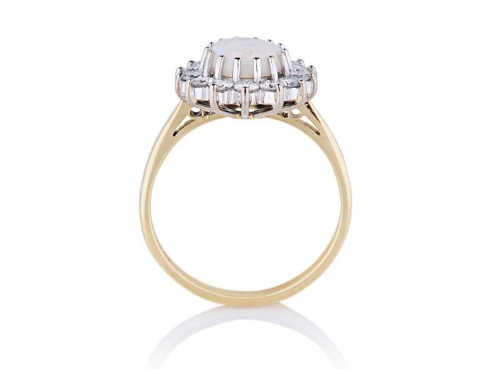 Diamond & Opal Ring - Image 3
