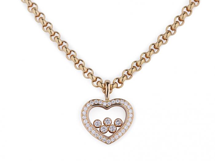 Chopard Happy Diamonds Heart Pendant Necklace