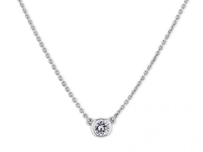 Diamond Pendant on Chain