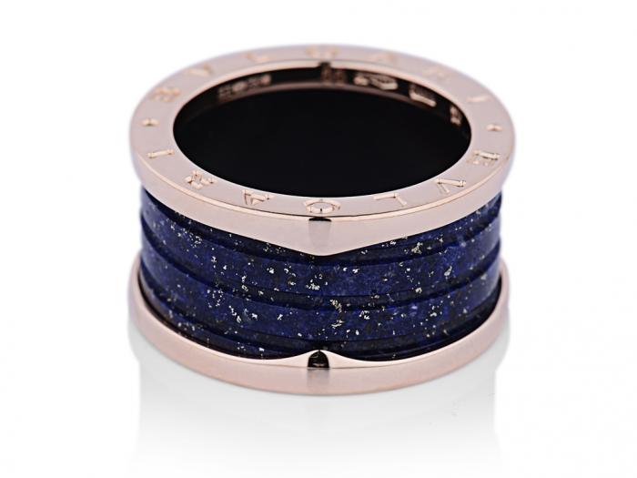 Bvlgari B.Zero1 Lapis Lazuli Ring