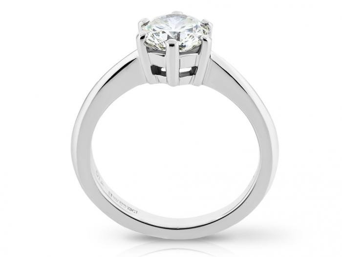 Solitaire Diamond Ring - Image 3
