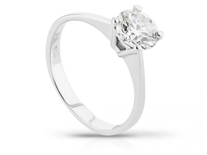 Solitaire Diamond Ring - Image 2