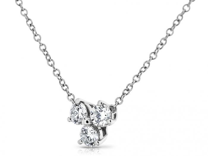 Tiffany Aria Diamond Pendant on Chain - Image 2