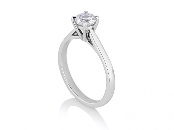 Solitaire Diamond Ring - Image 2