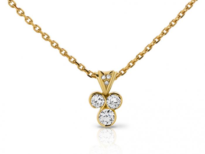 Diamond Pendant on Chain