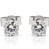 Diamond Stud Earrings - Image 3