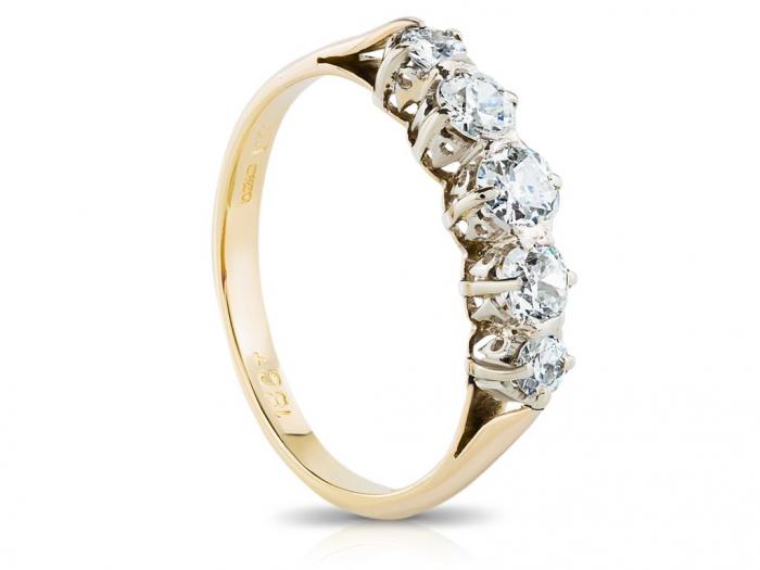 Five Stone Diamond Ring - Image 2