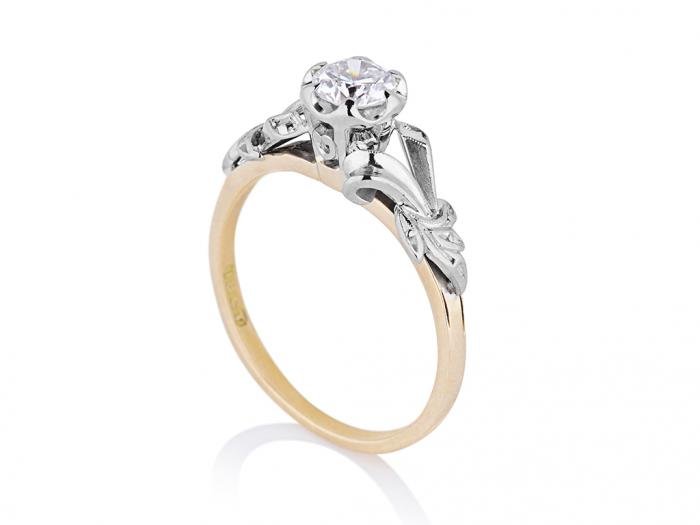 Solitaire Diamond Ring - Image 2