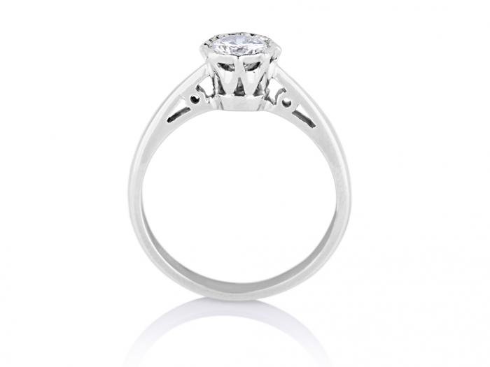 Solitaire Diamond Ring - Image 3