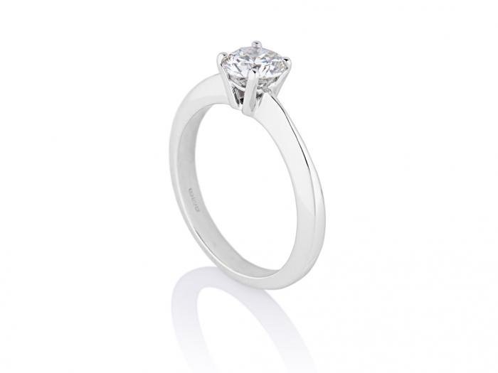 Solitaire Diamond Ring - Image 2