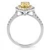 Diamond Heart Cluster Ring - Image 3