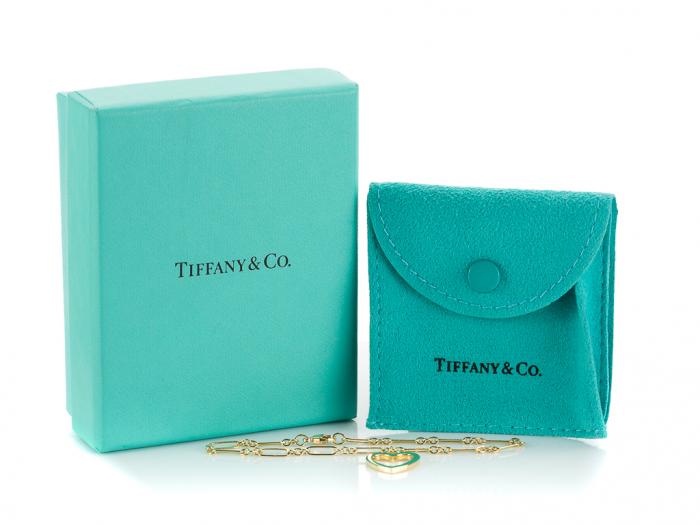 Tiffany & Co Heart Link Bracelet - Image 3