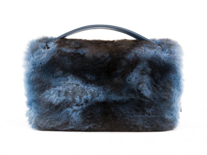 Chanel Fur Flap Bag - Image 5