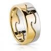 Georg Jensen Fusion Two Tone Two Piece Ring - Image 2