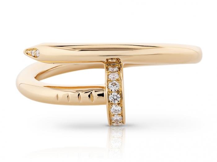 Cartier Juste Un Clou Diamond Ring 