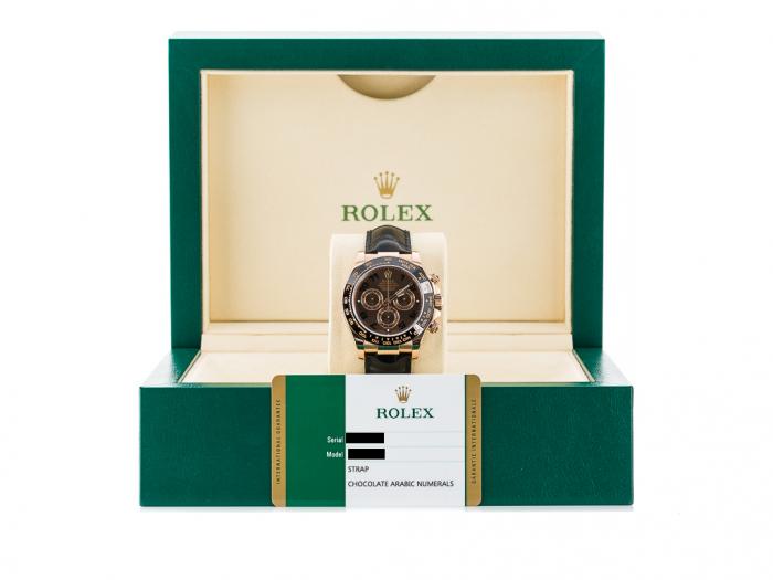 Rolex Daytona Everose Gold Strap Watch - Image 5