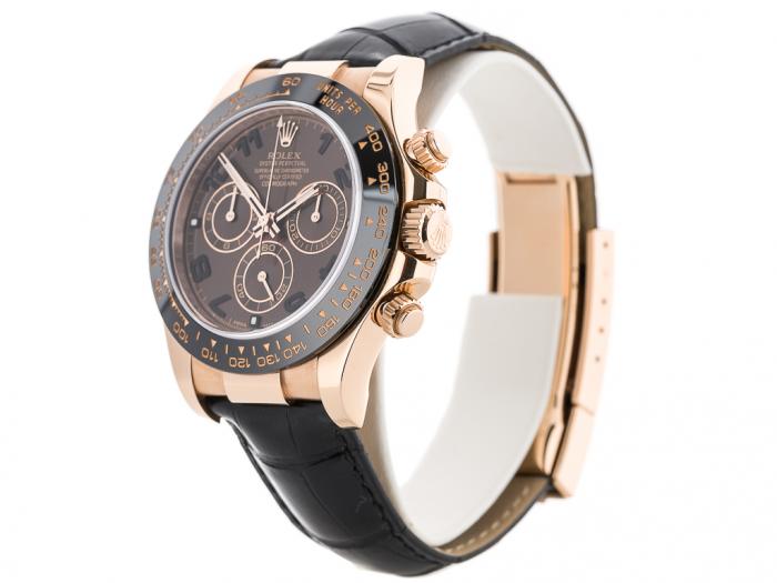 Rolex Daytona Everose Gold Strap Watch - Image 2