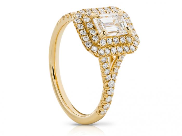 Emerald Cut Diamond Ring - Image 2