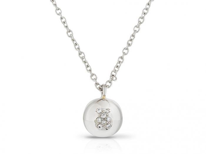 Tous Diamond Pendant on Chain
