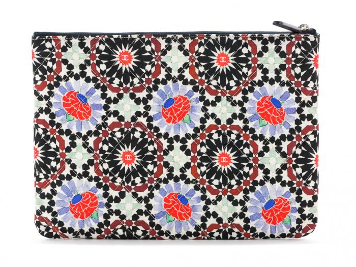 Chanel O-Floral Pouch - Image 4