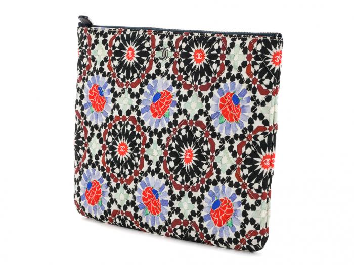 Chanel O-Floral Pouch - Image 2