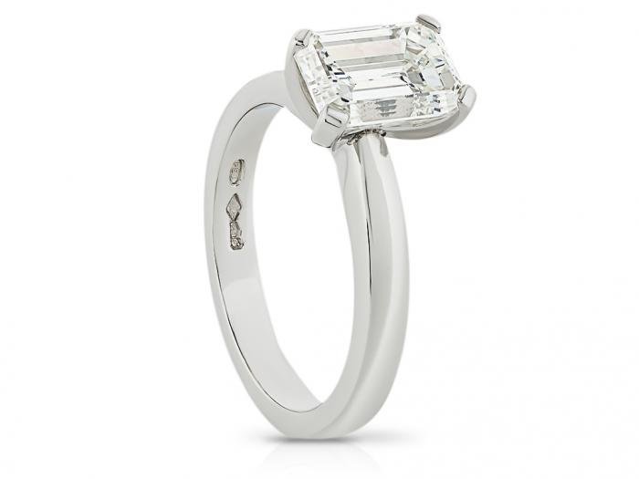 Solitaire Diamond Ring - Image 2
