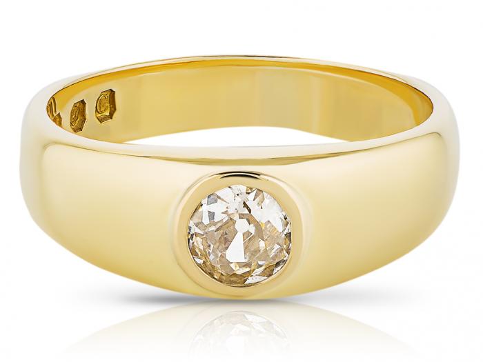 Gents Diamond Solitaire Ring